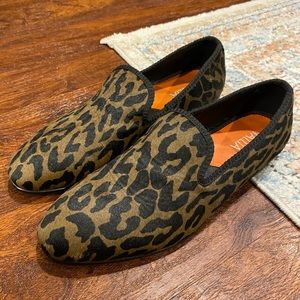 Men’s Leopard Print Loafers